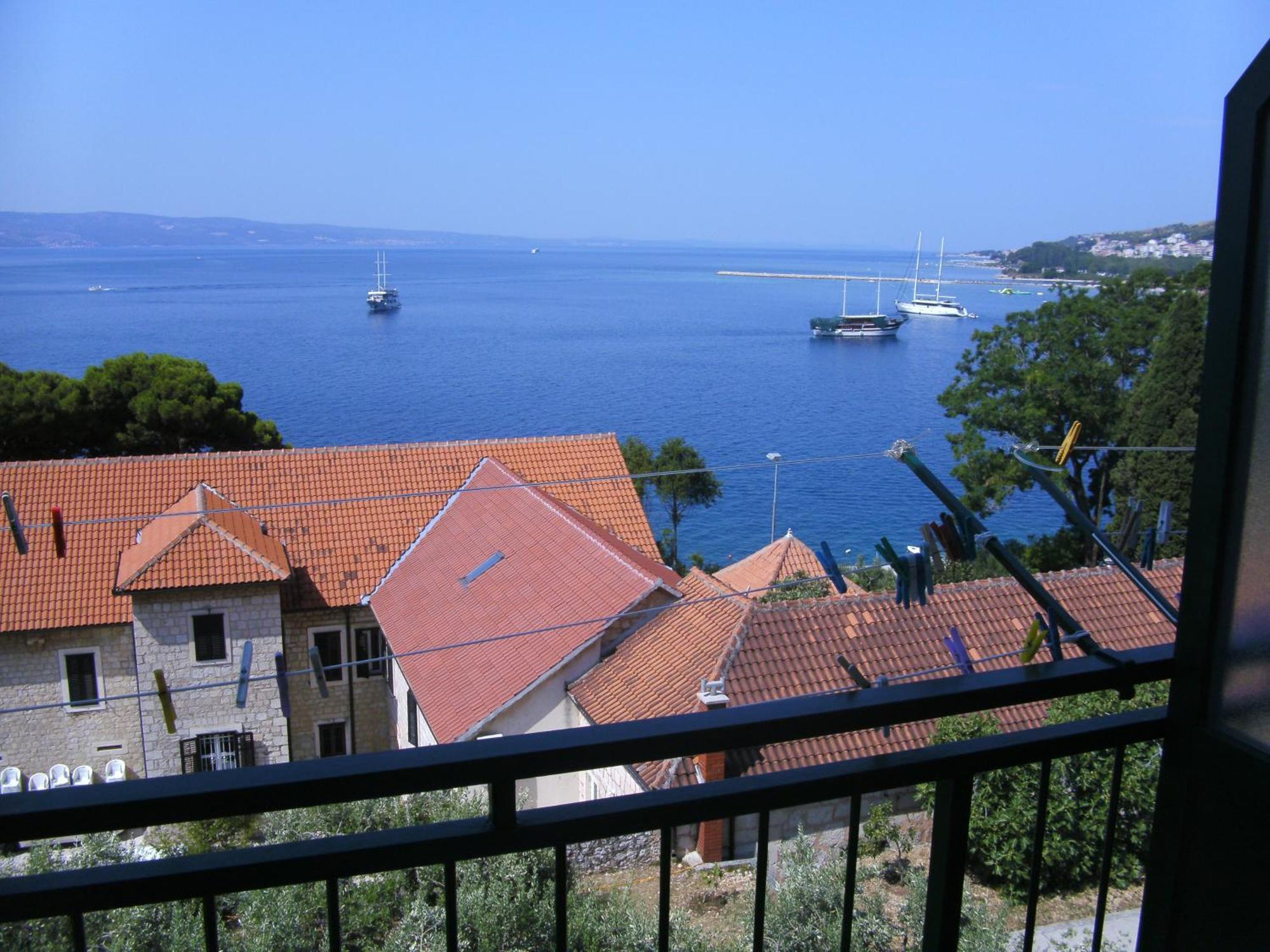 Sea View Panorama Apartment L Omiš Dış mekan fotoğraf