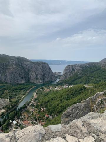 Sea View Panorama Apartment L Omiš Dış mekan fotoğraf